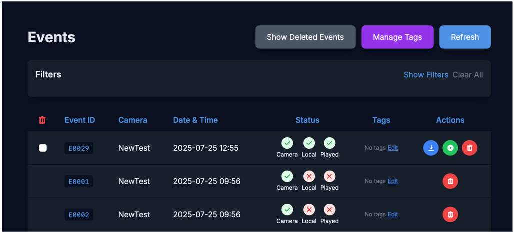 EventCam Secure